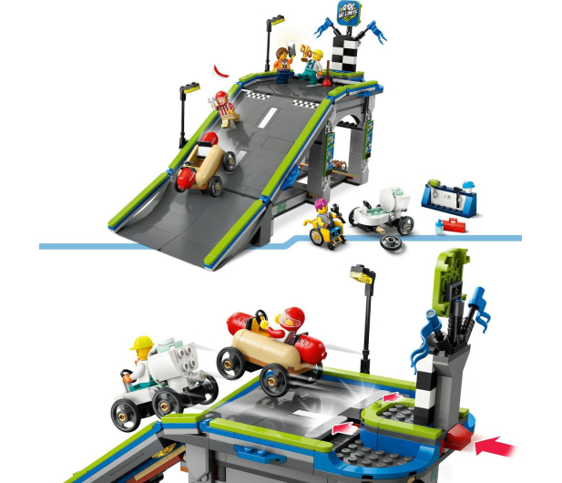 LEGO City 60460 Tor wyścigowy z rampą - 1298089 - zdjęcie 5